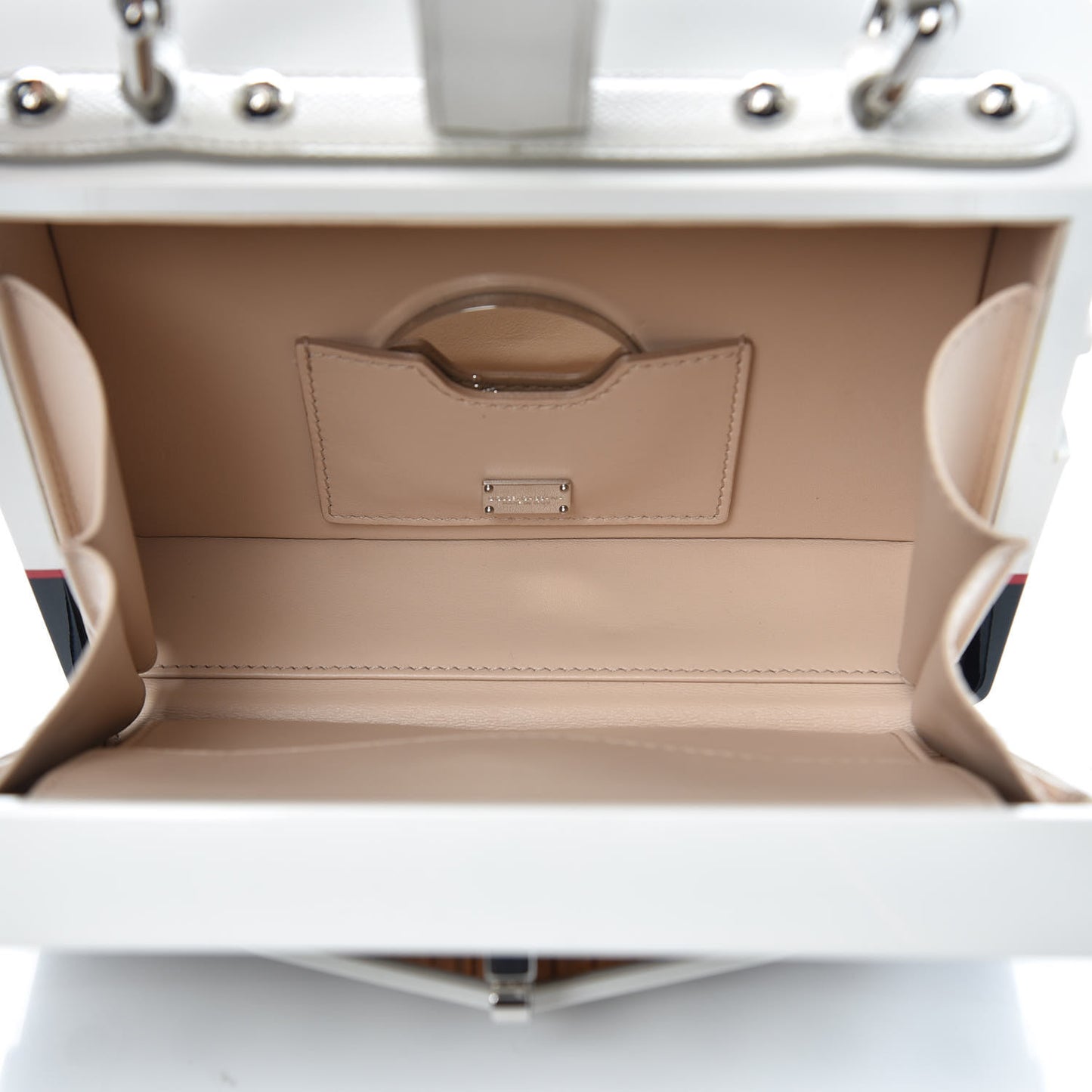 Dauphine Yacht Dipinto Bag White Multicolor
