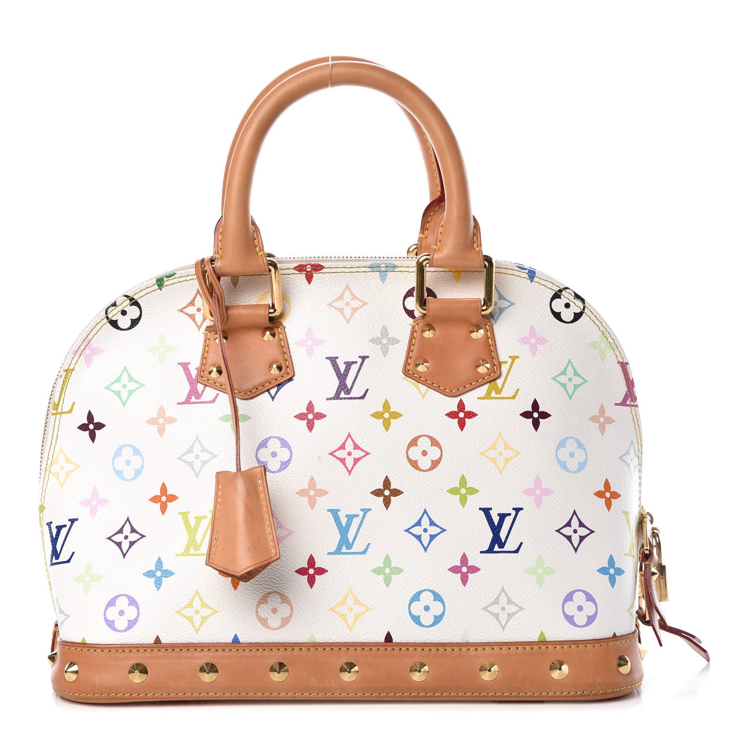 Louis Vuitton Monogram Multicolor Alma PM White 1 of 10