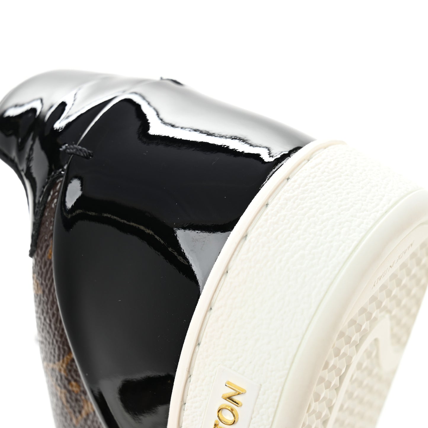 Patent Monogram Frontrow Sneakers 37.5