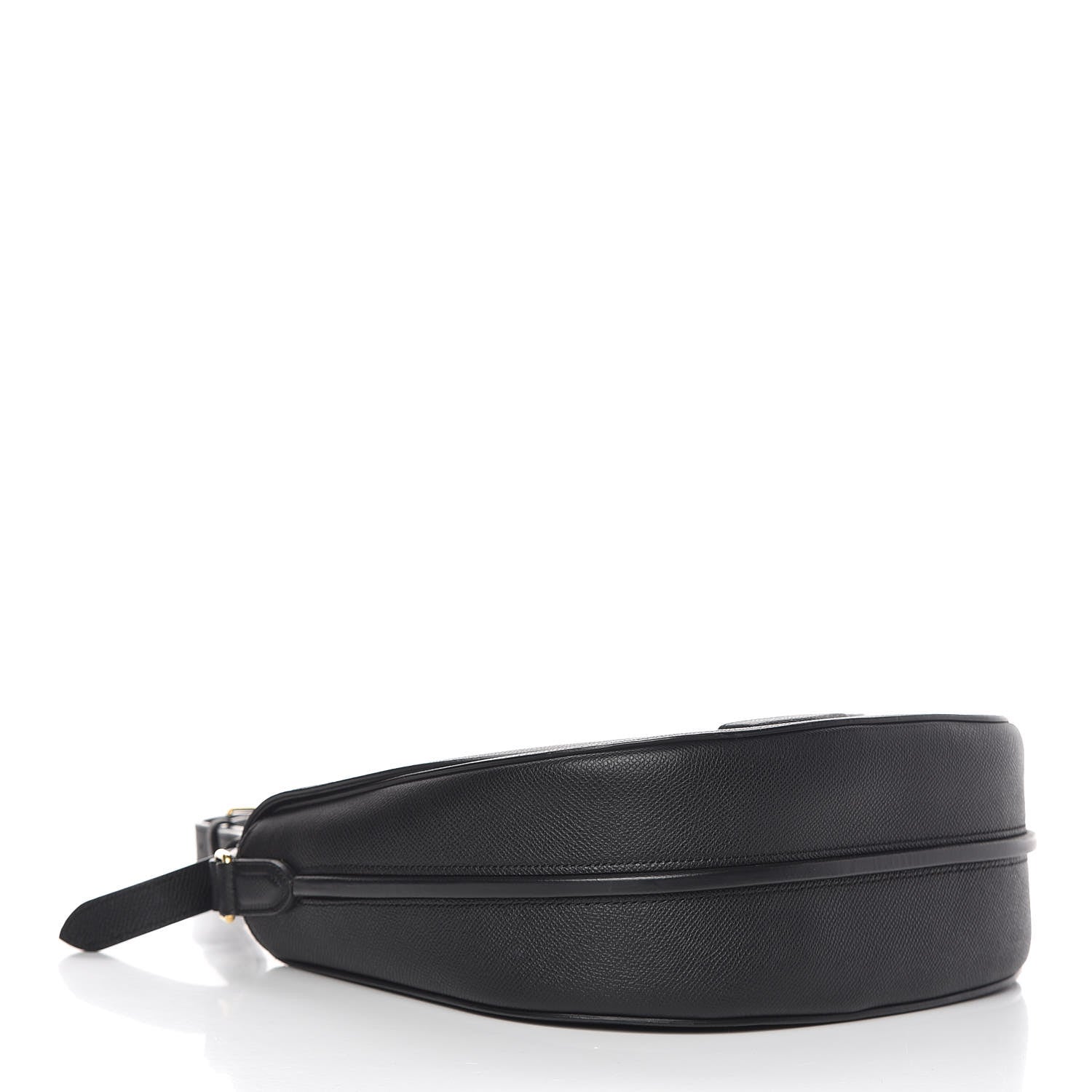 Celine Grained Calfskin Medium Trotteur Black 4 of 12