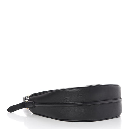 Celine Grained Calfskin Medium Trotteur Black 4 of 12