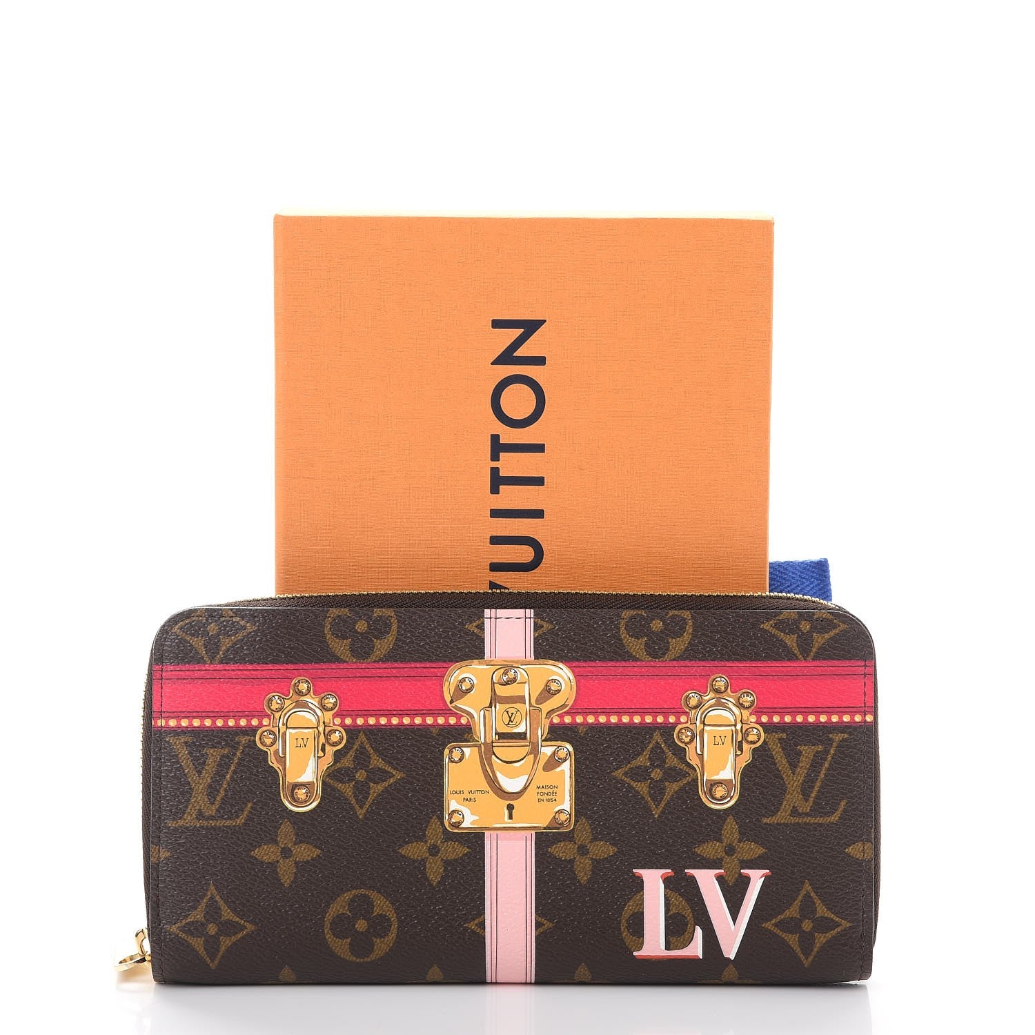 Louis Vuitton Monogram Summer Trunks Zippy Wallet 8 of 8