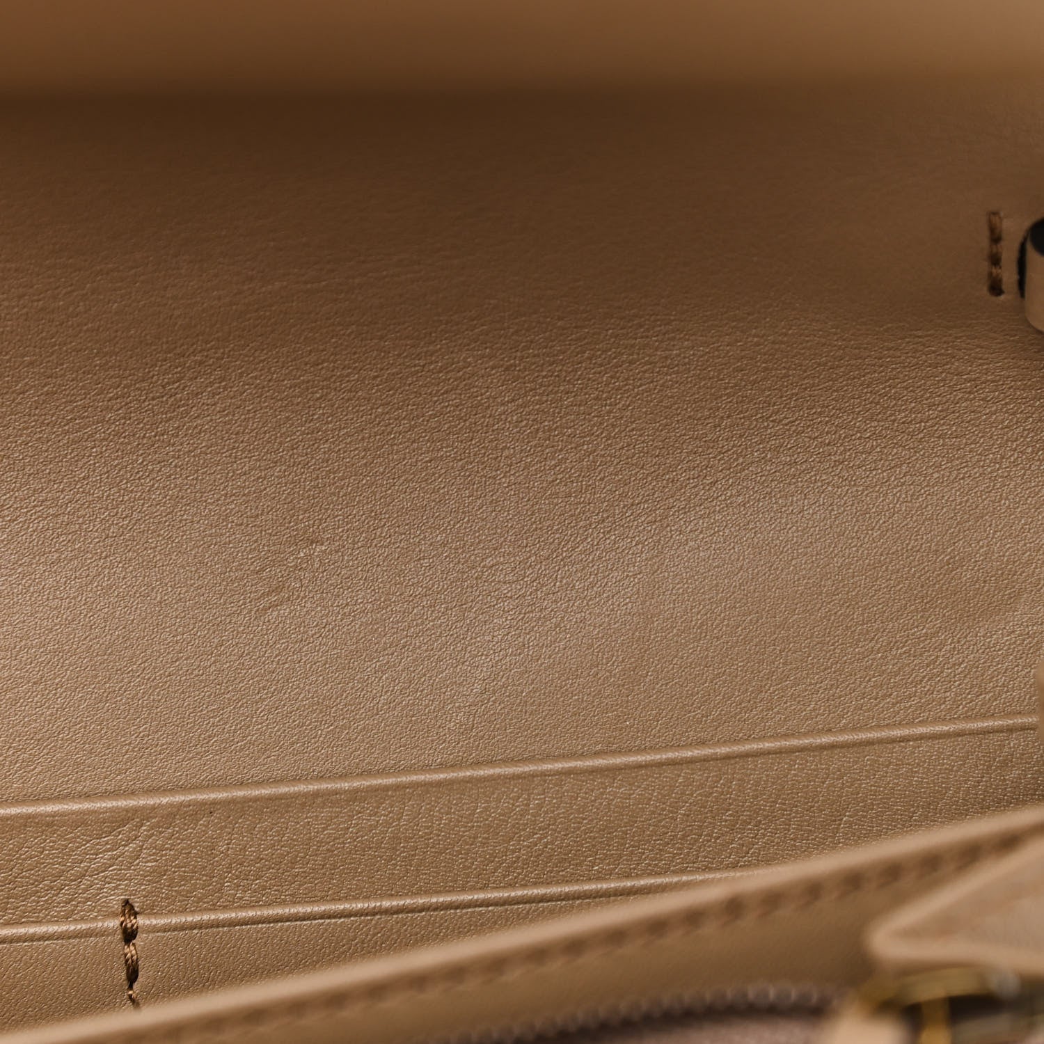 Gucci Velvet Matelasse GG Marmont Chain Wallet Taupe 7 of 11