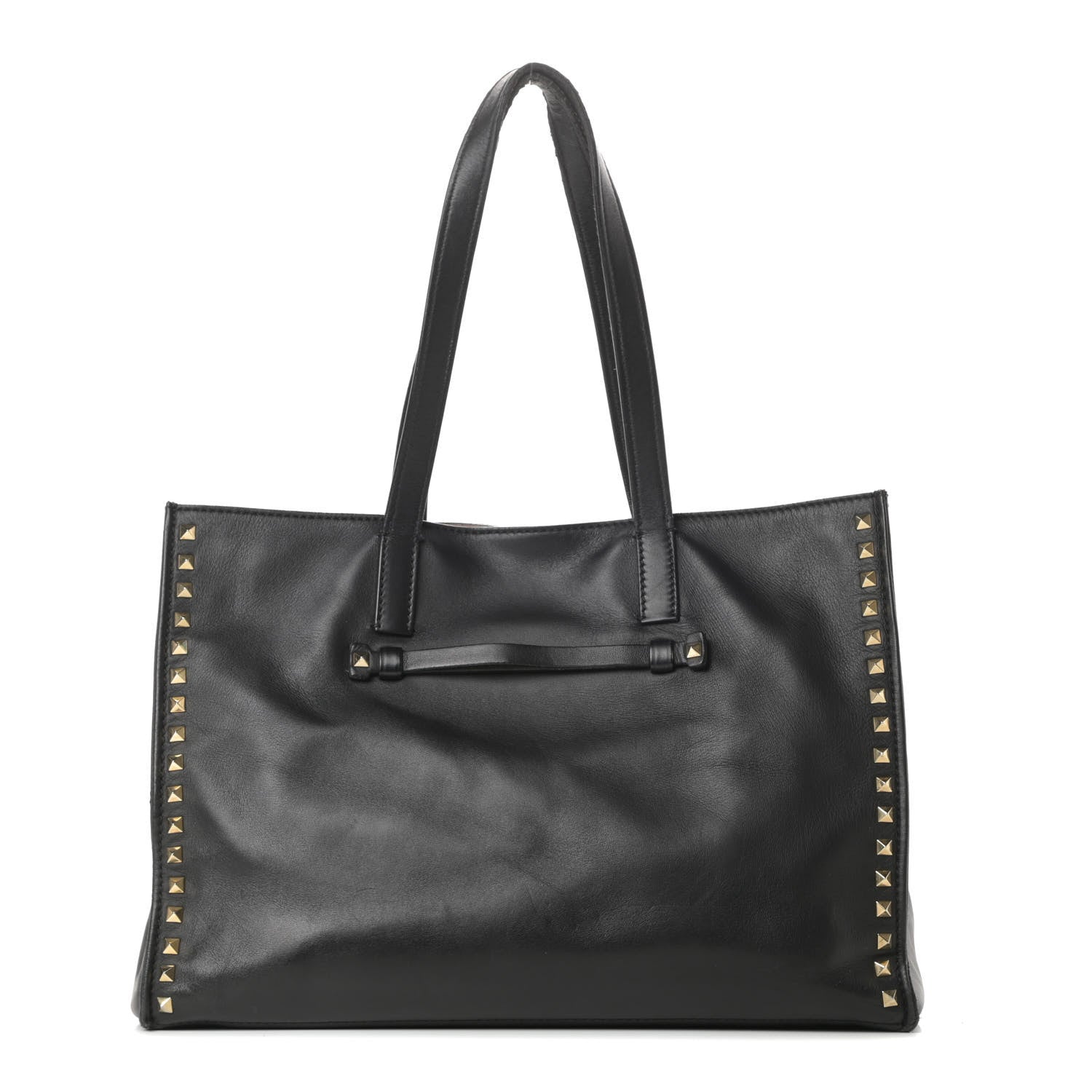 Valentino Garavani Nappa Medium Rockstud Soft Tote Black 1 of 20