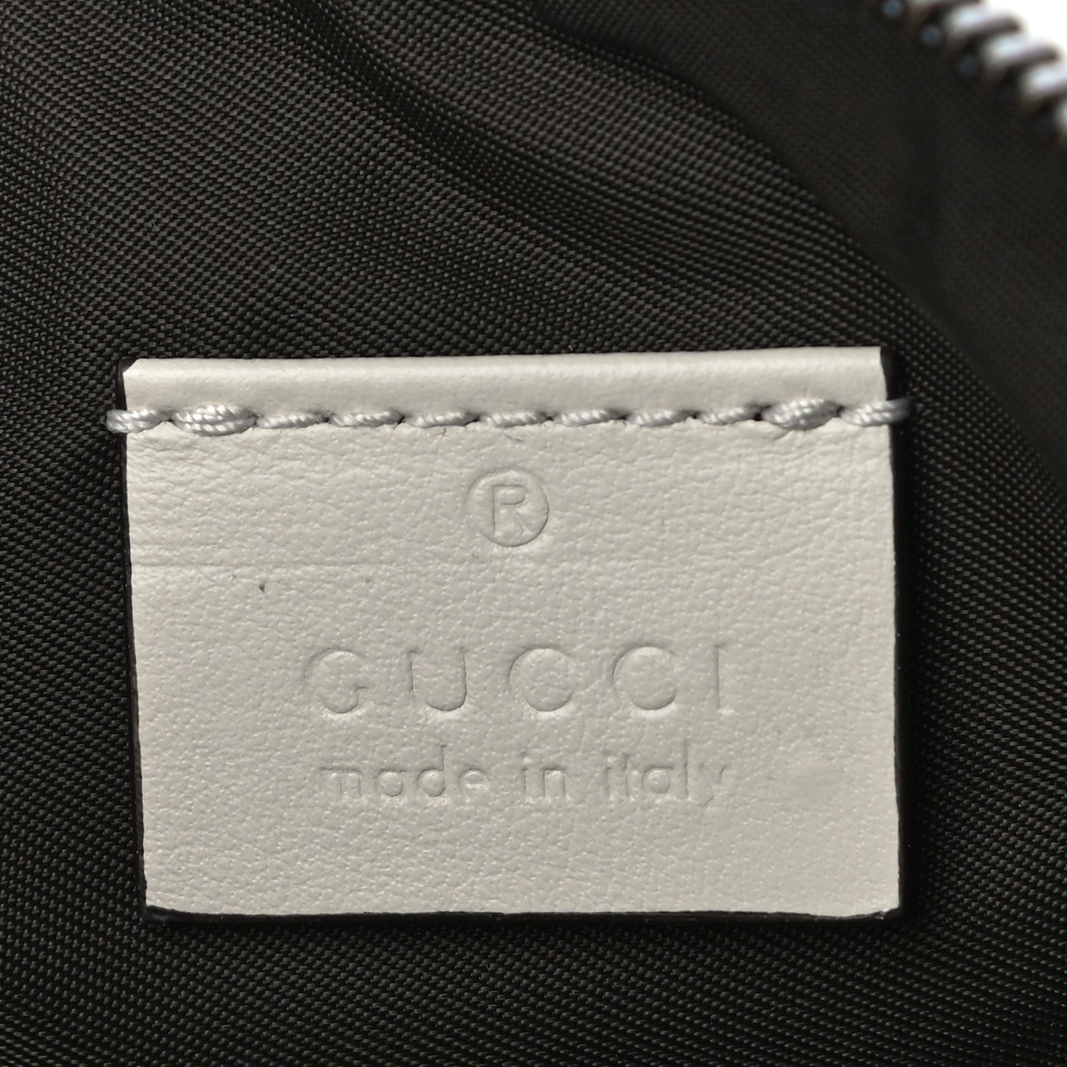 Gucci Calfskin Matelasse GG Marmont Pouch Cosmetic Case White 6 of 10