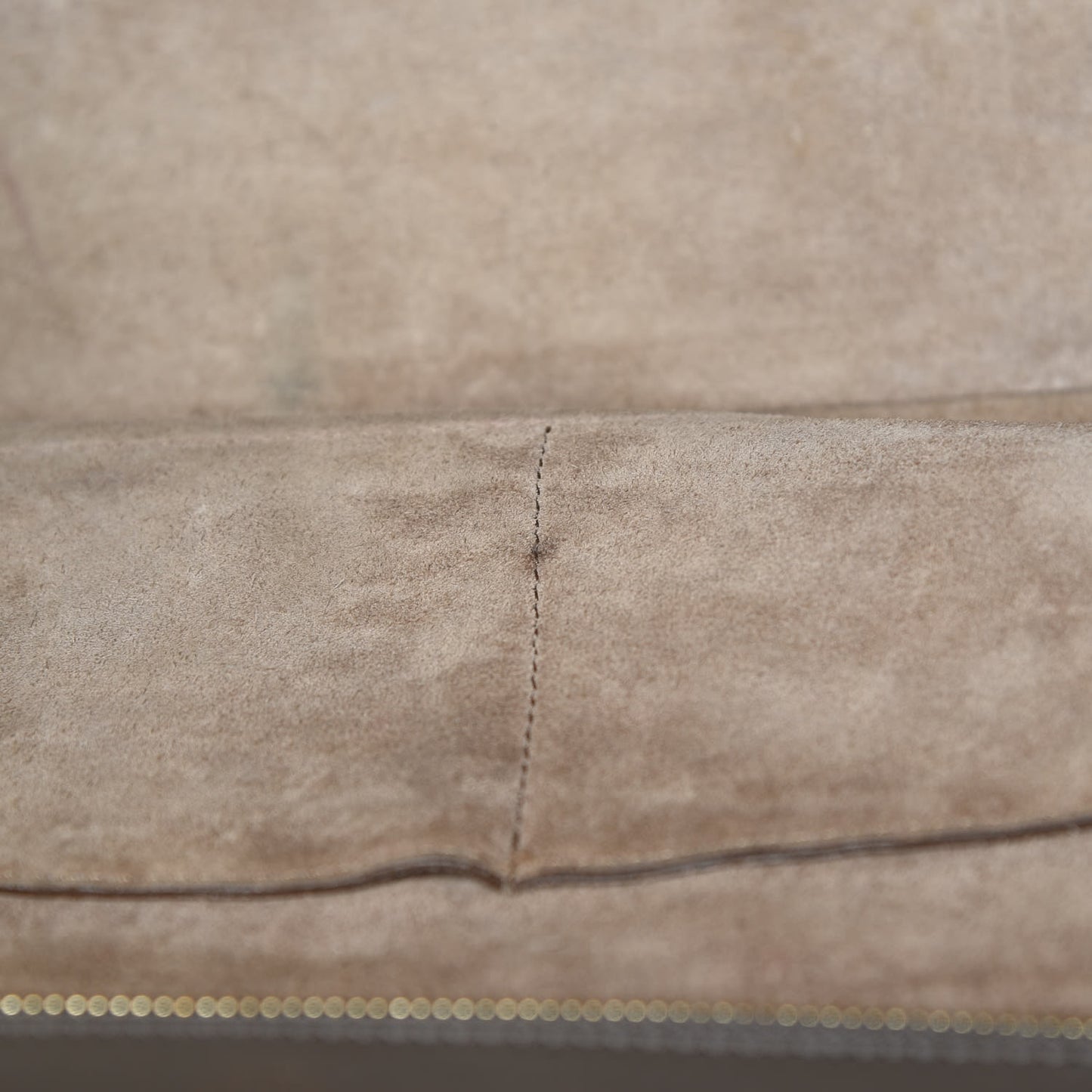 Calfskin Suede Medium Tri-Color Trapeze Taupe