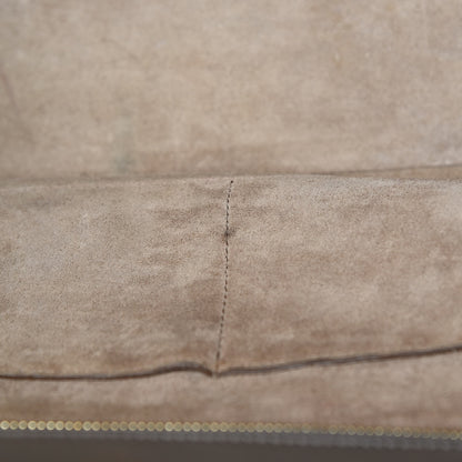 Celine Calfskin Suede Medium Tri-Color Trapeze Taupe 8 of 23