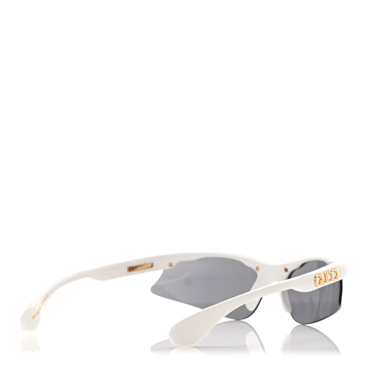Mask Shaped Frame Sunglasses GG1774S White