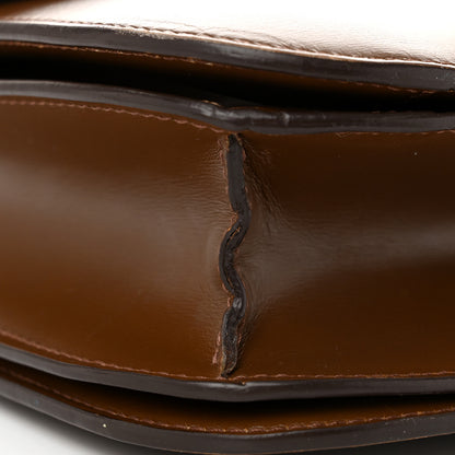 Celine Smooth Calfskin Medium Classic Box Flap Bag Light Camel 11 of 14