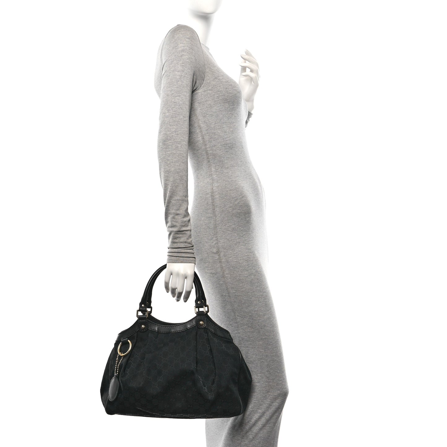 Monogram Medium Sukey Black