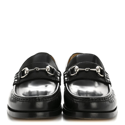 Gucci Millennial Ribot Mens Horsebit Loafers 9 Black 3 of 12