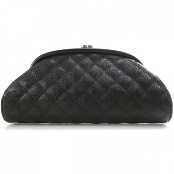 Chanel Caviar Quilted Timeless Clutch Black 1 of 9