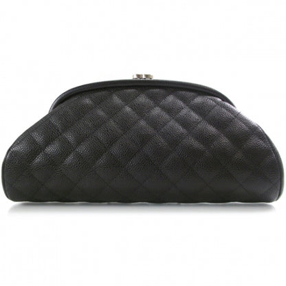 Chanel Caviar Quilted Timeless Clutch Black 1 of 9