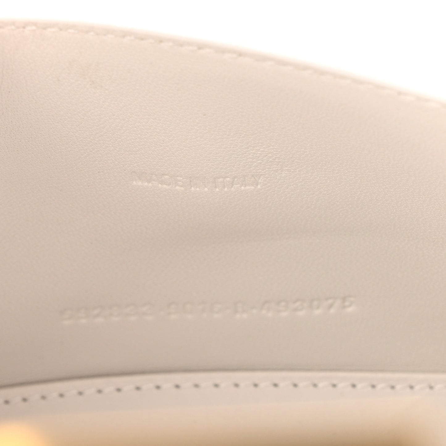 Shiny Calfskin Crocodile Embossed Hourglass Top Handle Bag XS White