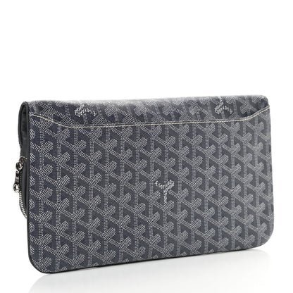 Goyard Goyardine Sainte Marie Soft Clutch Grey 5 of 10
