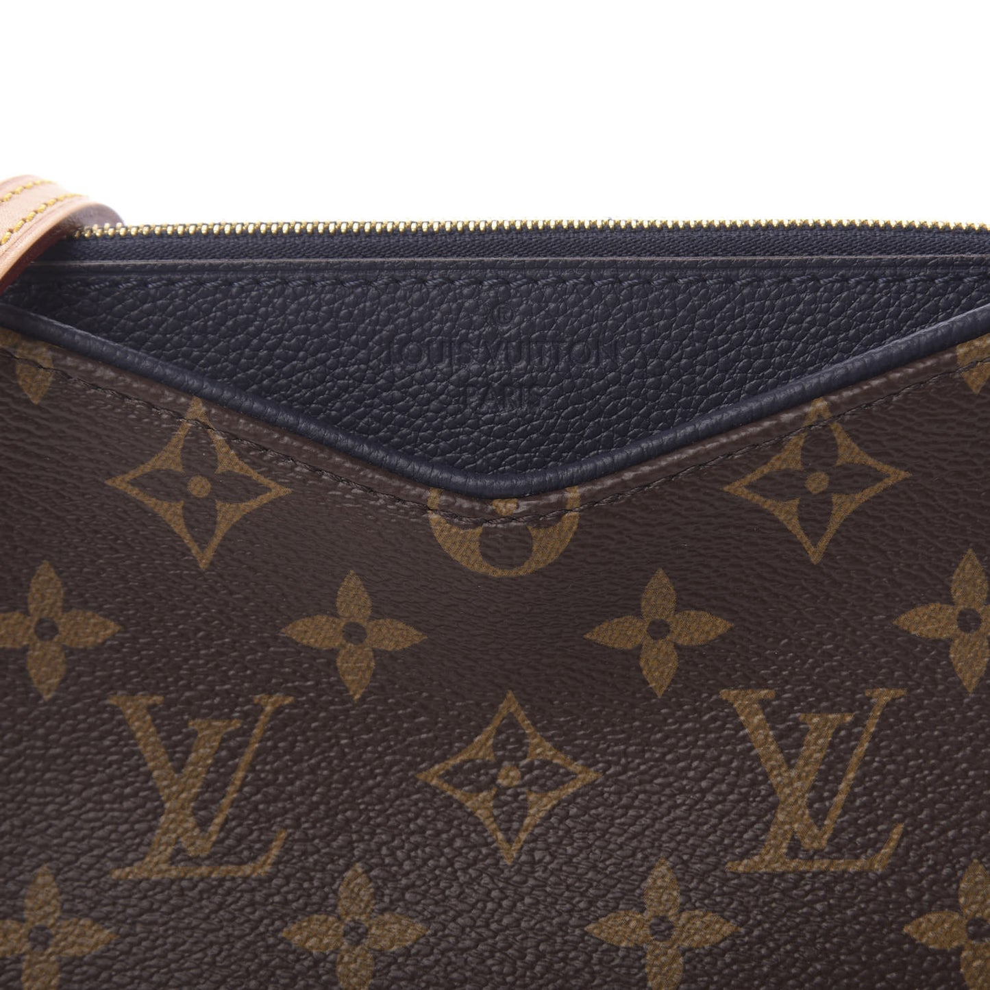 Monogram Pallas Clutch Blue Marine