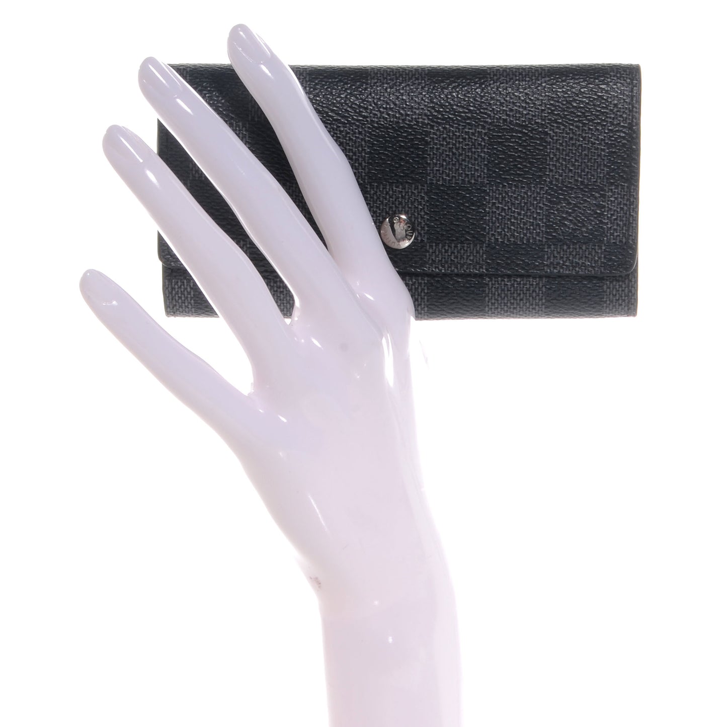 Damier Graphite Car Key Holder