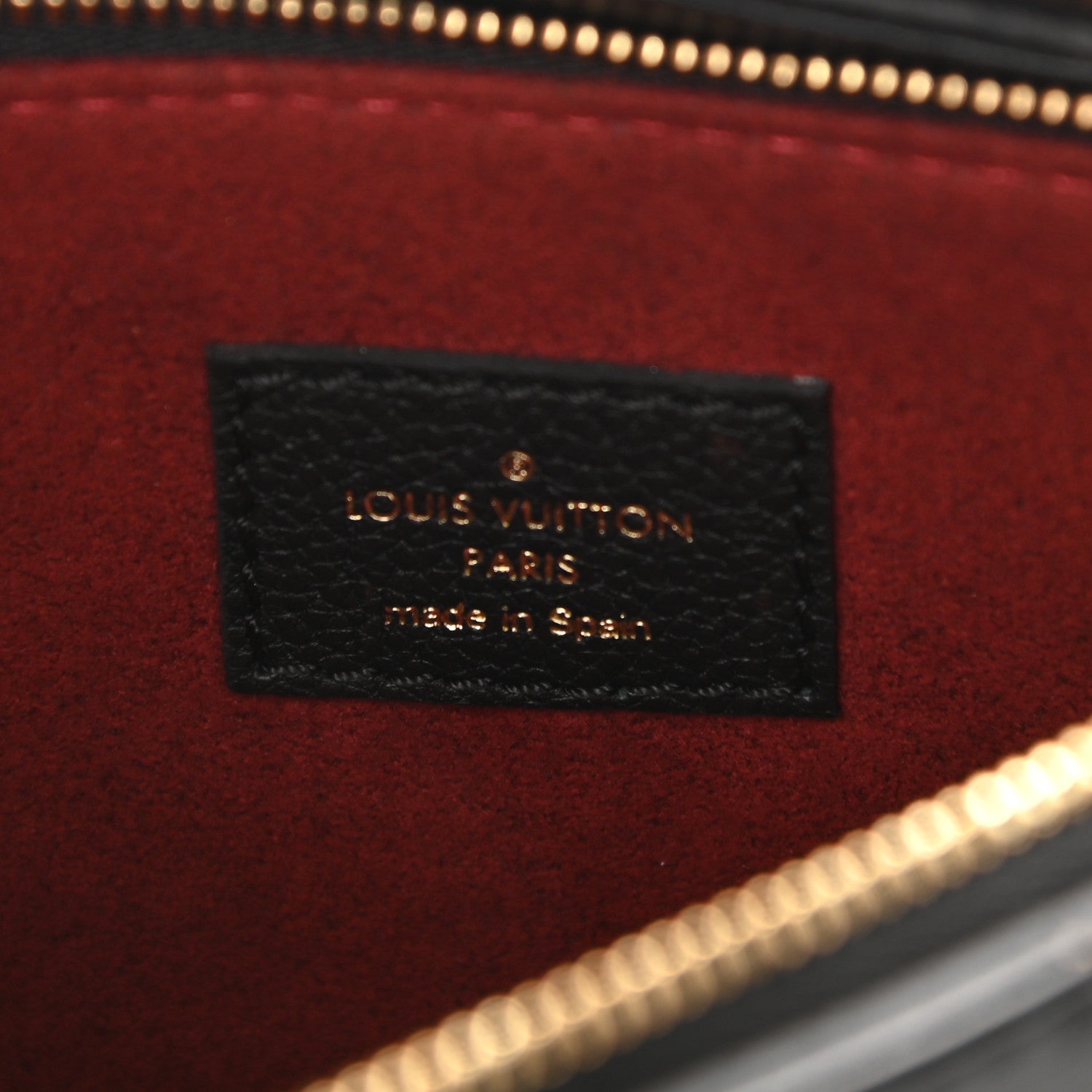 Louis Vuitton Empreinte Monogram Giant Multi Pochette Accessories Black Beige 8 of 13