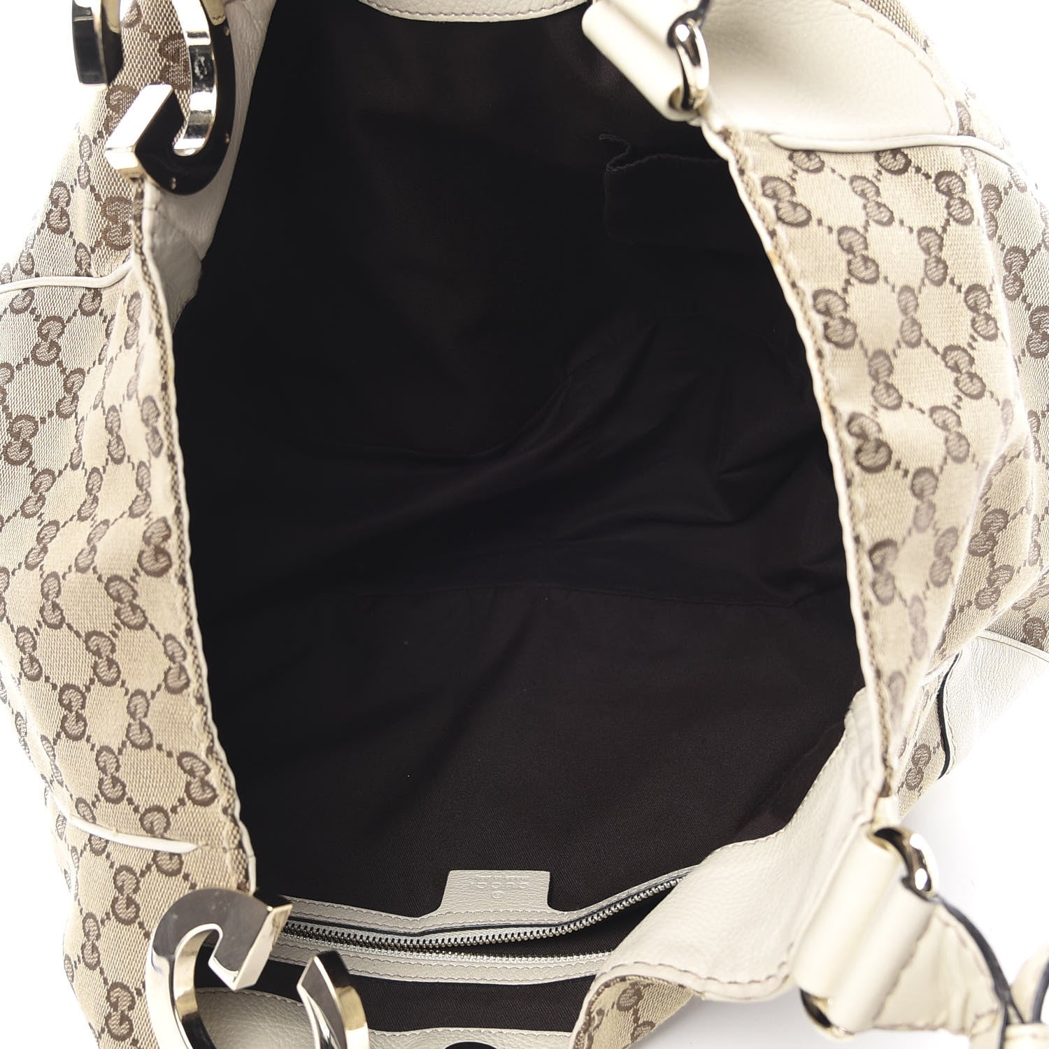 Gucci Monogram Charlotte Tote Off White 5 of 15
