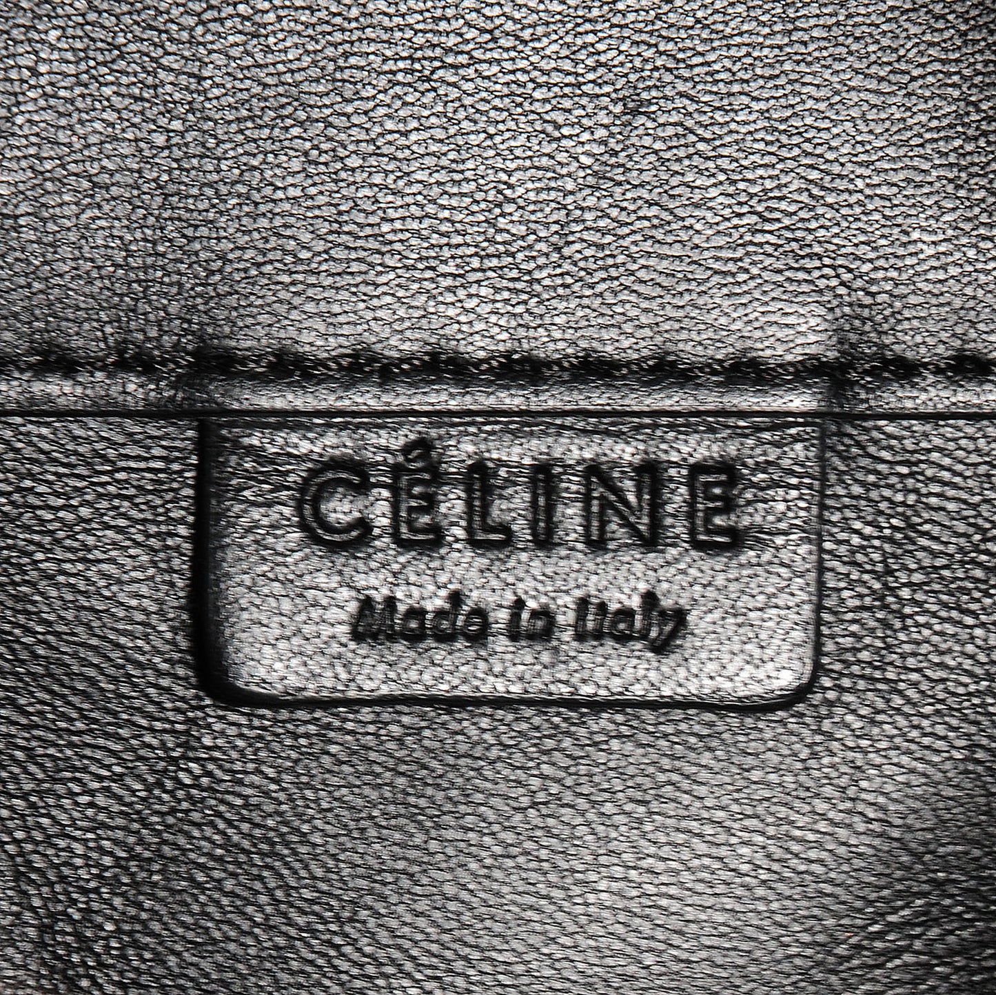 Shearling Calfskin Vertical Zip Gusset Cabas Black