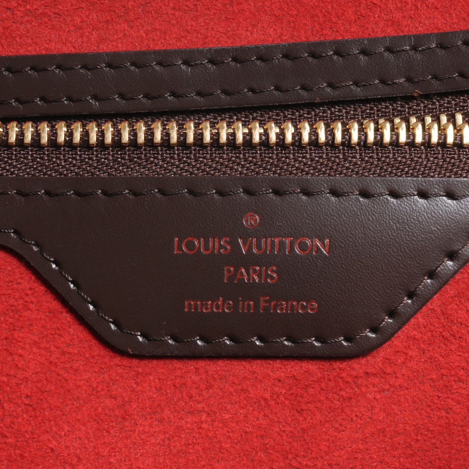 Louis Vuitton Damier Ebene Bergamo MM 6 of 7