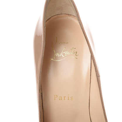 Christian Louboutin Patent So Kate 120 Pumps 37 Nude 8 of 10