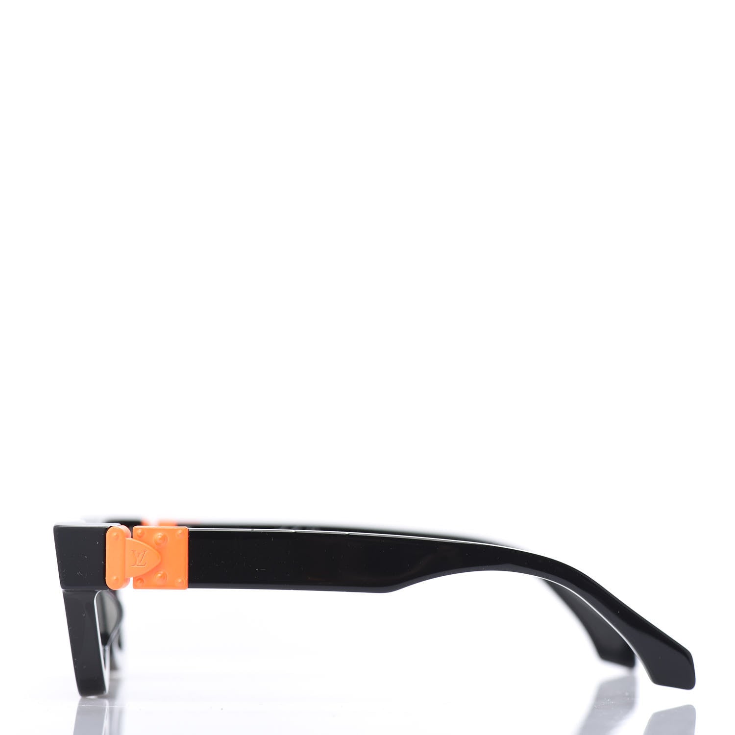 Louis Vuitton Acetate Skepitcals Z1161E Sunglasses Black Orange 3 of 7