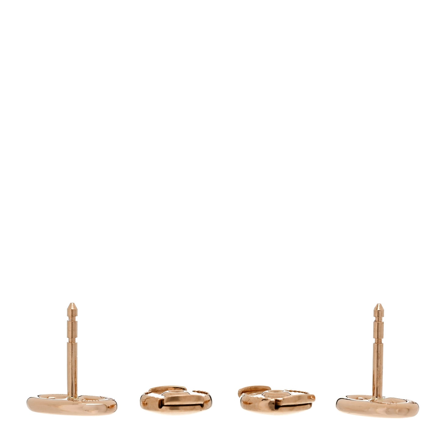 18K Rose Gold TPM Farandole Stud Earrings