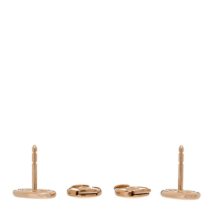 Hermes 18K Rose Gold TPM Farandole Stud Earrings 3 of 5