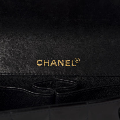 Chanel Patent Quilted East West Chocolate Bar Flap Black 10 of 13