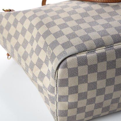 Louis Vuitton Damier Azur Neverfull MM 18 of 27