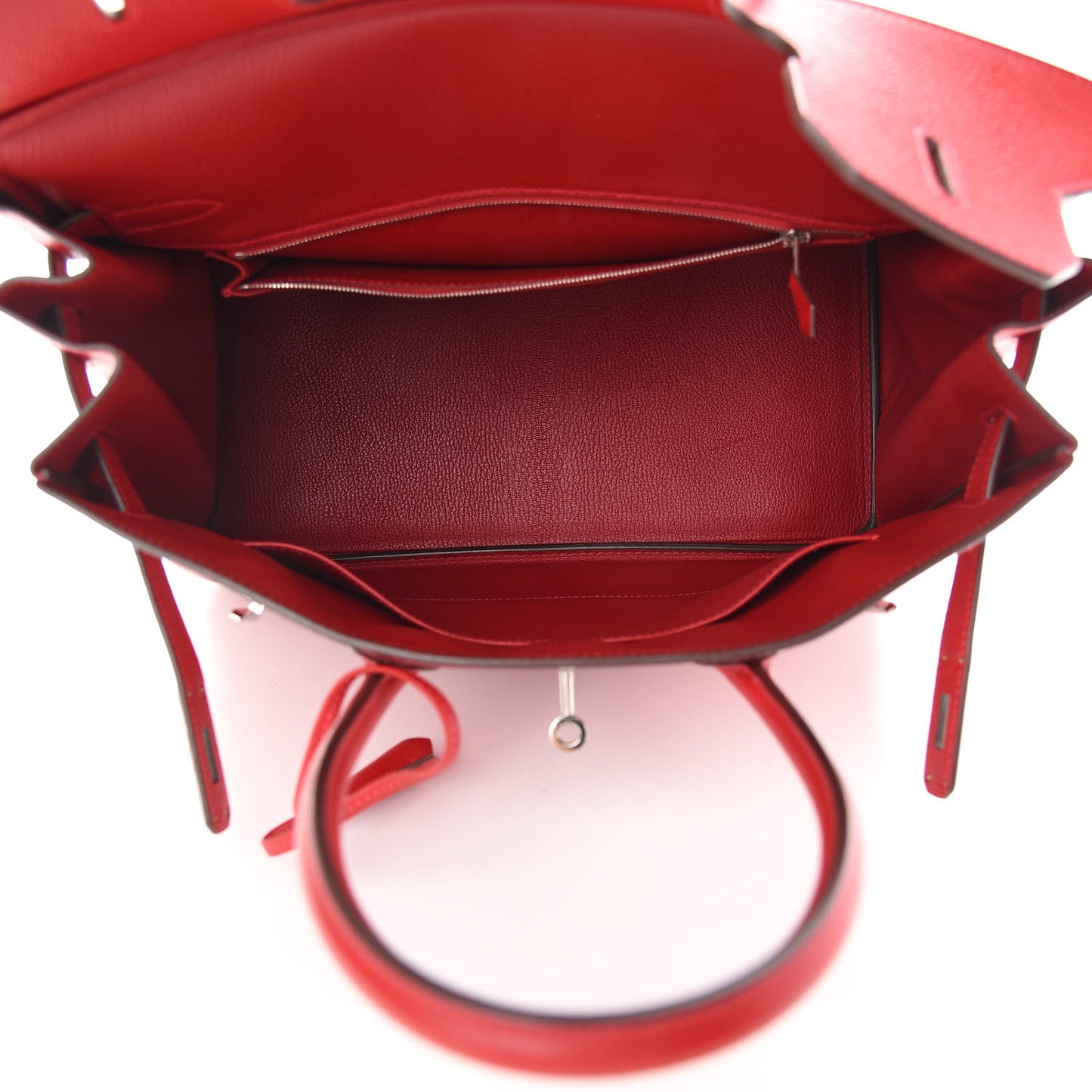 Epsom Birkin 35 Rouge Casaque