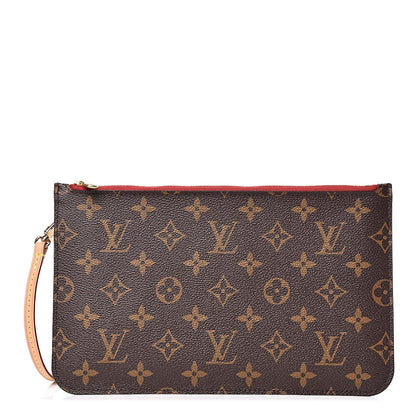 Louis Vuitton Monogram Neverfull MM GM Pochette Cherry 1 of 8