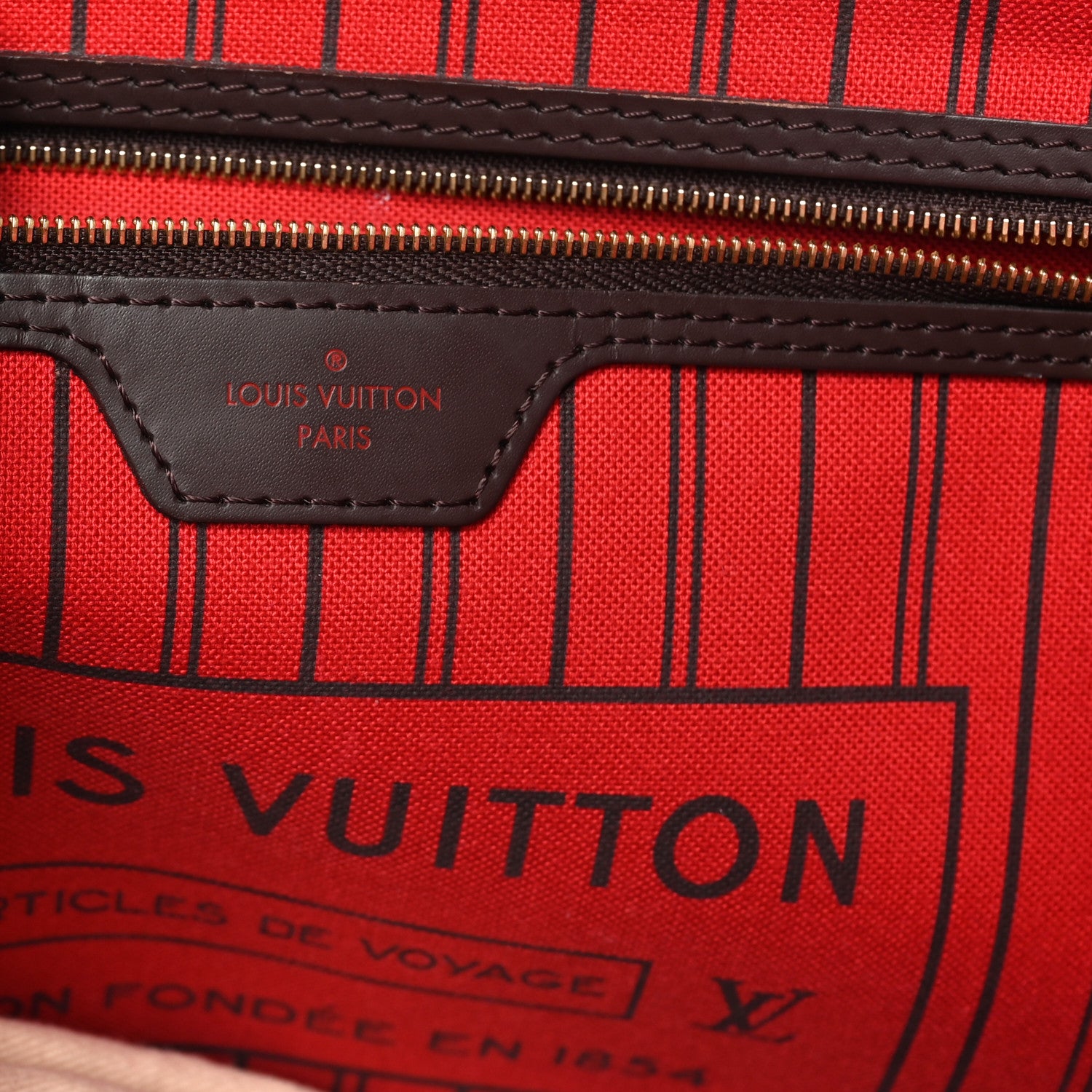 Louis Vuitton Damier Ebene Neo Neverfull MM 6 of 9
