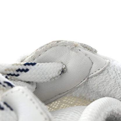 Chanel Calfskin Mesh Lycra Womens Logo Sneakers 39.5 White 15 of 16