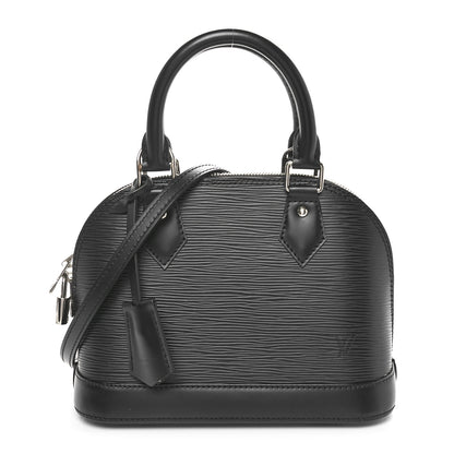 Louis Vuitton Epi Alma BB Black 1 of 9