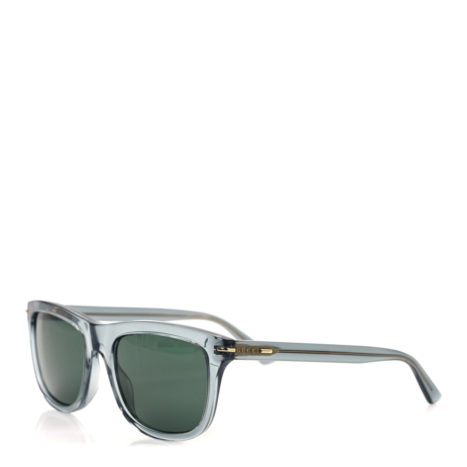 Gucci Acetate Square Frame Sunglasses GG1444S Blue 1 of 8