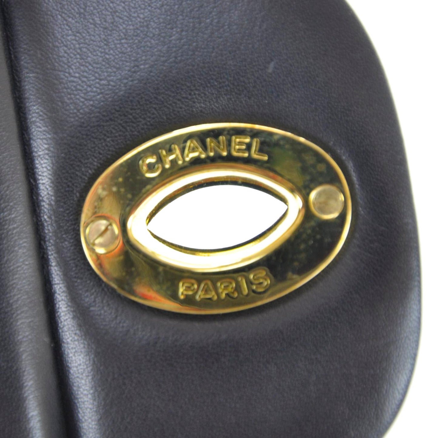 Lambskin XL Jumbo Flap Black