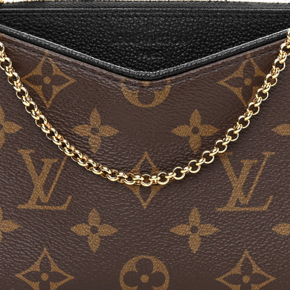 Louis Vuitton Monogram Pallas Clutch Black 7 of 11