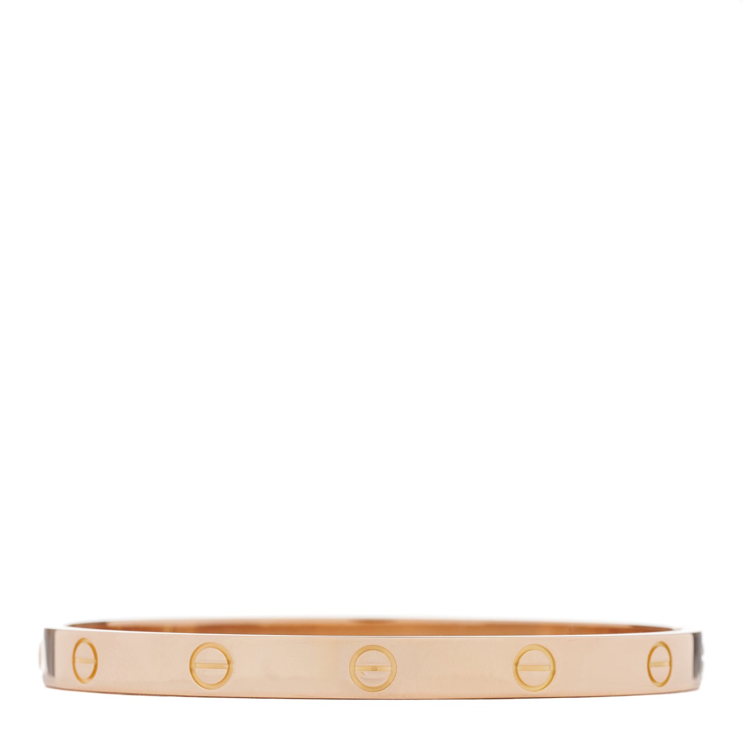 18K Pink Gold LOVE Bracelet 18
