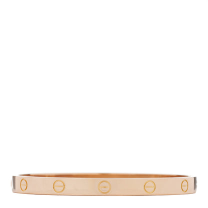 Cartier 18K Pink Gold LOVE Bracelet 18 1 of 5