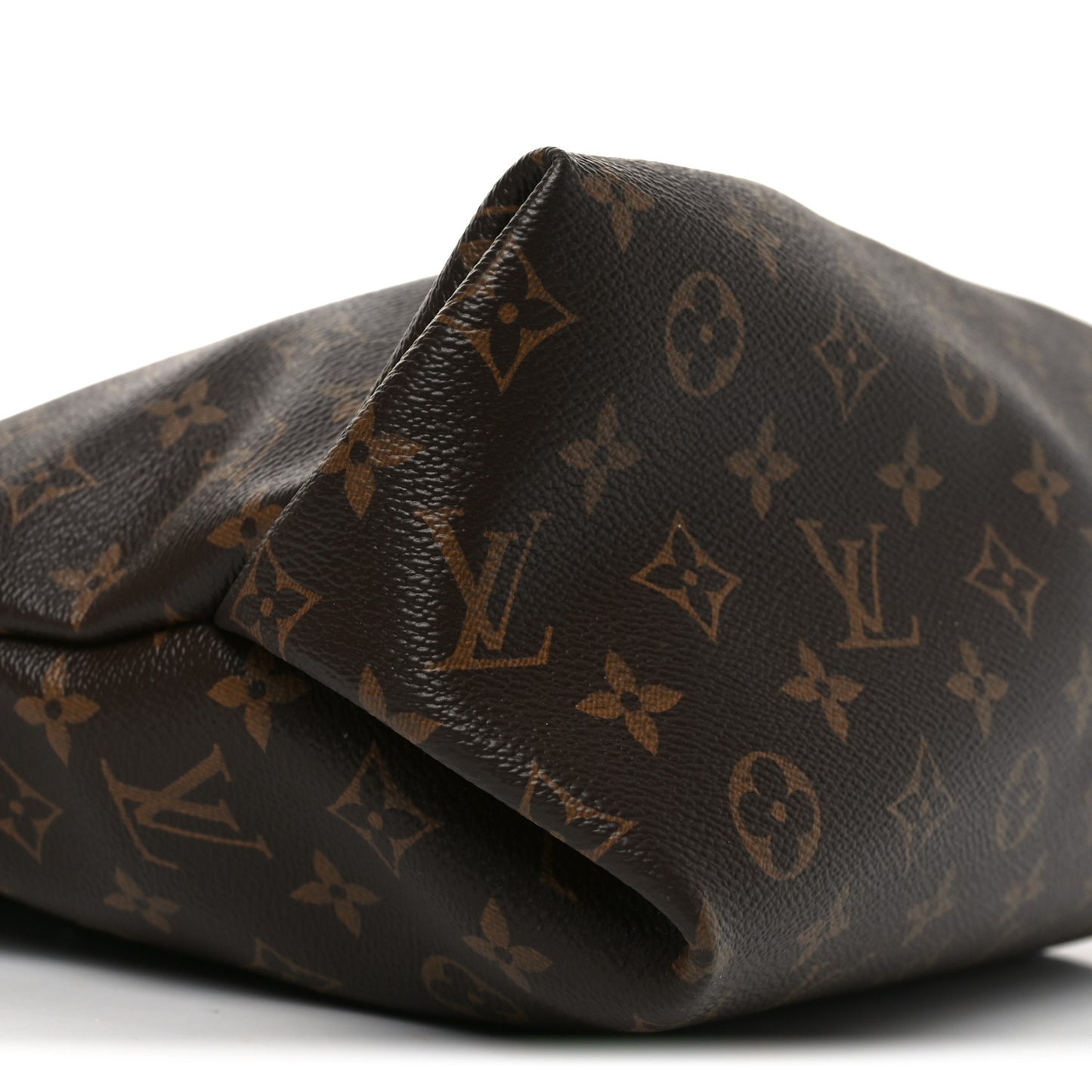 Monogram Flower Zipped Tote MM Black