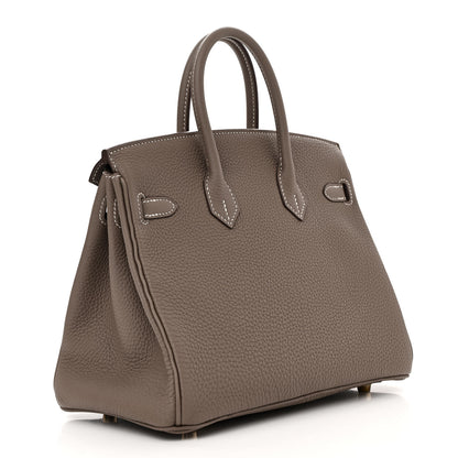 Hermes Togo Birkin 25 Etoupe 3 of 11