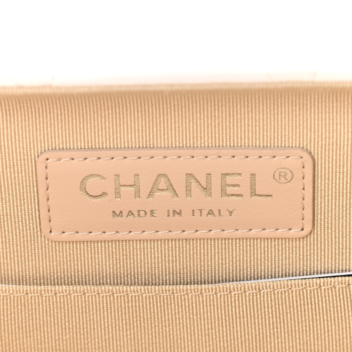 Chanel Quilted Lambskin Metal Bar Clutch Bag White 8 of 9