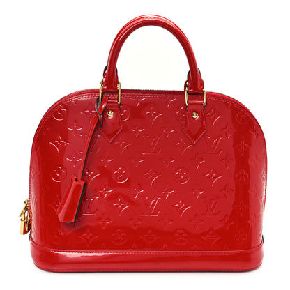 Louis Vuitton Vernis Alma PM Cherry 1 of 11