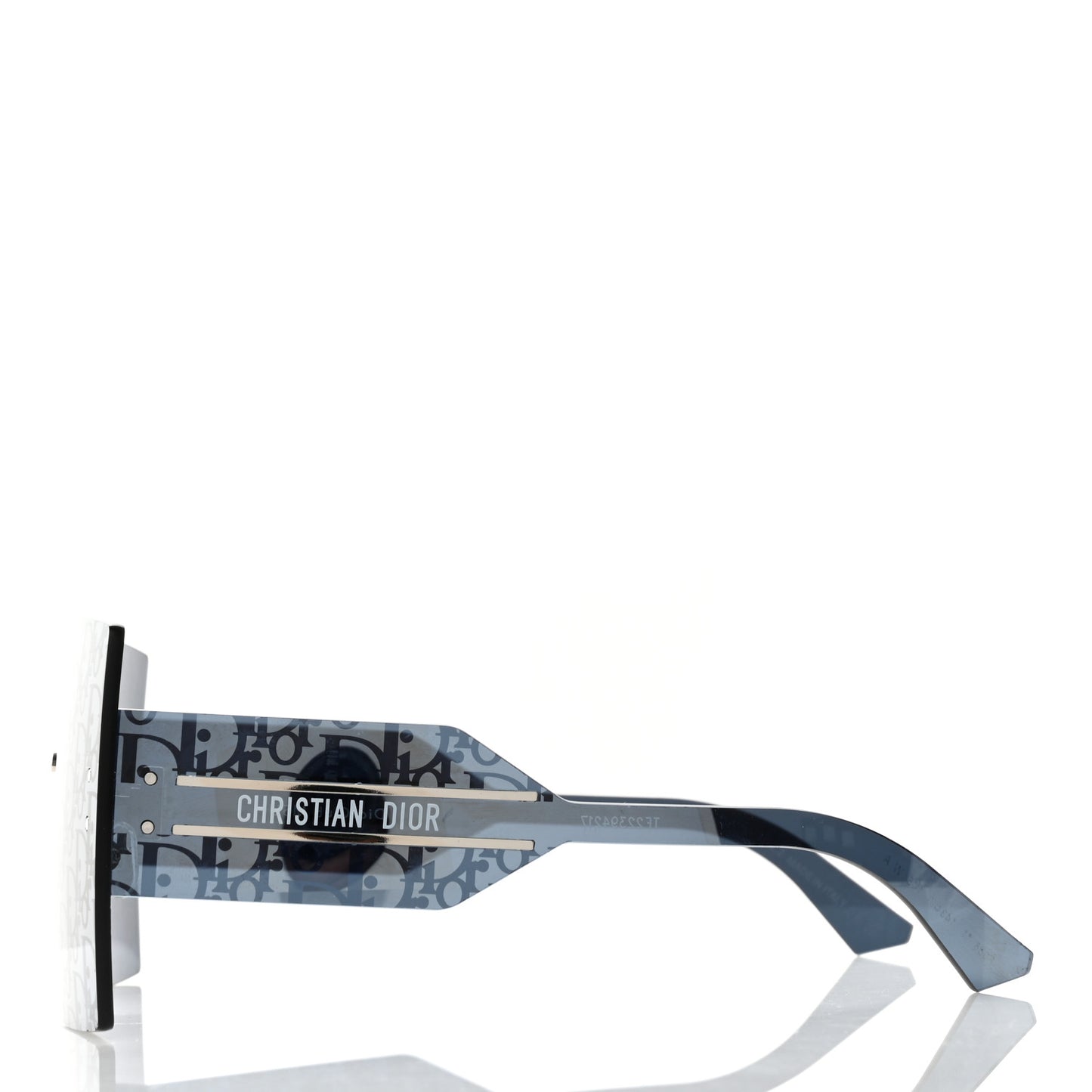 Acetate Oblique Diorclub M5U Mask Sunglasses Blue