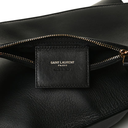 Saint Laurent Calfskin Small Suzanne Hobo Black 7 of 14