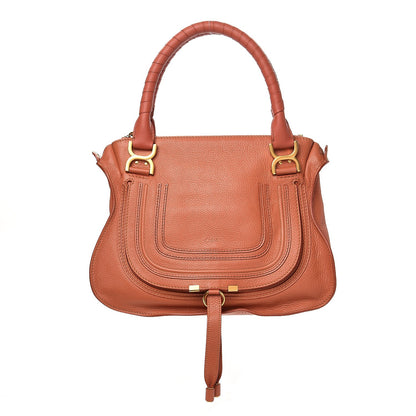 Chloe Calfskin Small Marcie Satchel Maple Leaf 1 of 10