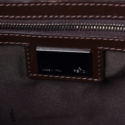 Fendi Zucchino Baguette Dark Brown 6 of 9