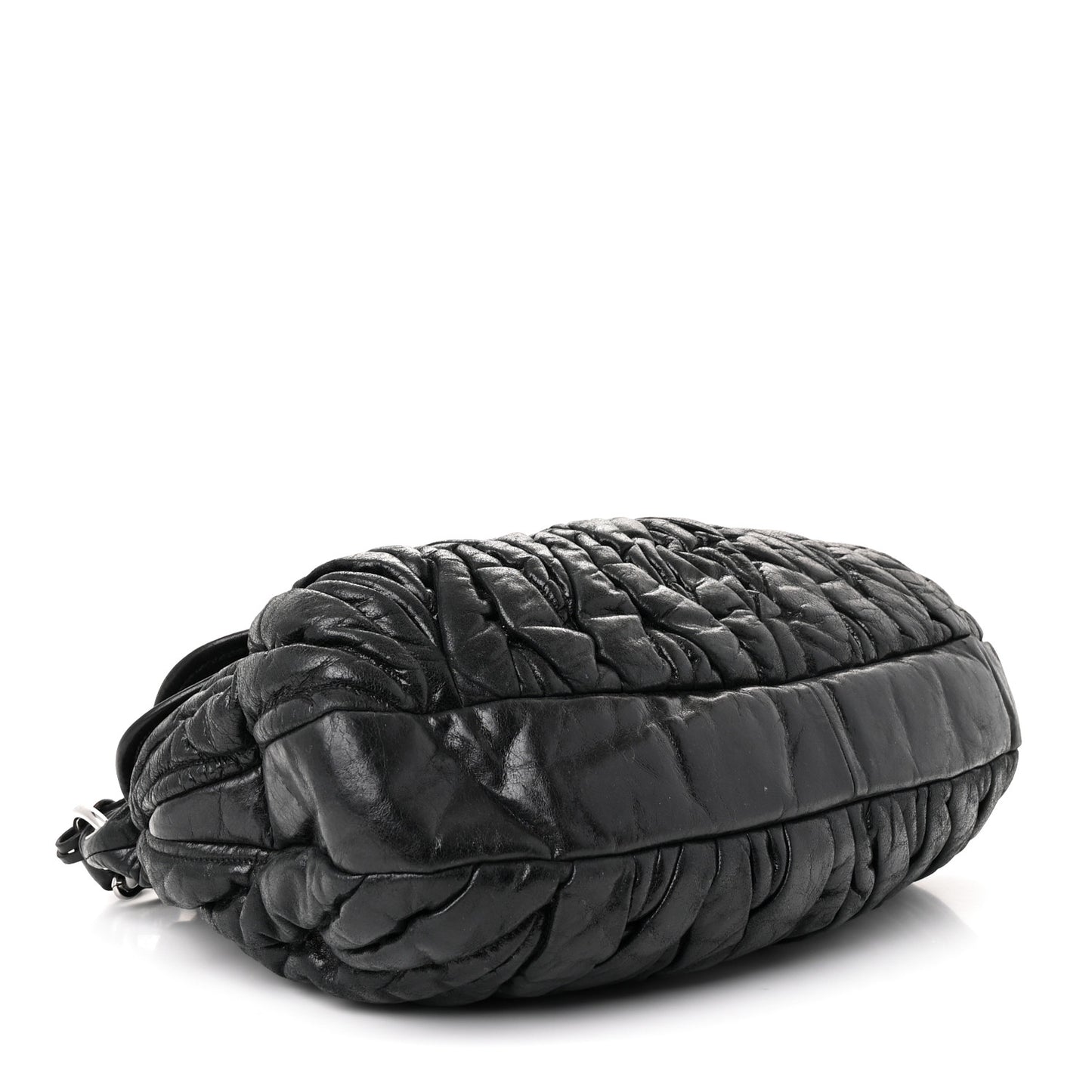 Nappa Matelasse Coffer Hobo Black